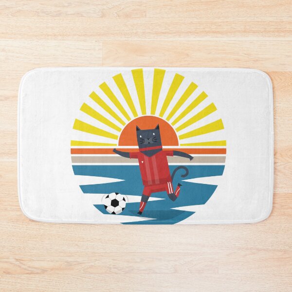 Artikelvorschau, Futbol is Life Cat Fußballstar entworfen und verkauft von TheWildFlix.