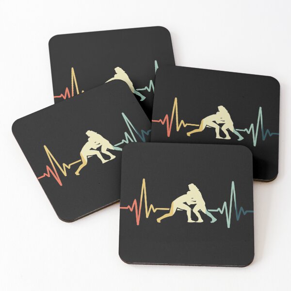 Item preview, Wrestling Heartbeat Vintage designed and sold by NgocLanDesign.