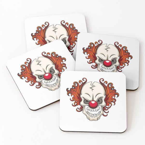 Item preview, Clown skull for Halloween- Halloween  designed and sold by Alshoalla.