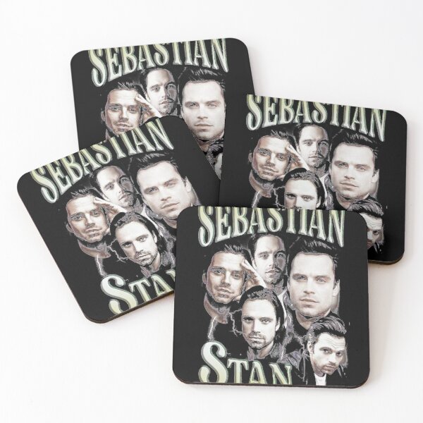 Artikelvorschau, Sebastian Stan Decken sebastian stan 2021 Sticker sebastian stan Retro Vater Decke entworfen und verkauft von DonteScareIrvie.