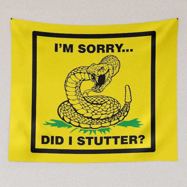 Item preview, Did I Stutter? designed and sold by realJonJay.