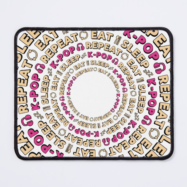 Item preview, Eat sleep K-pop repeat designed and sold by HONGSOOLSHOP.