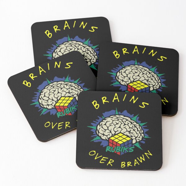 Aperçu de l'œuvre Brains Rubiks Over Brawn créée et vendue par kenshirt79.