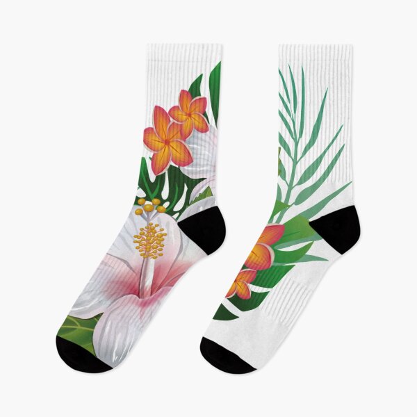 Item preview, White Tropical Flowers designed and sold by dplachkinova.