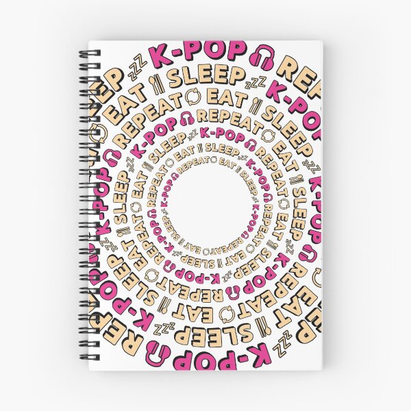 Item preview, Eat sleep K-pop repeat designed and sold by HONGSOOLSHOP.