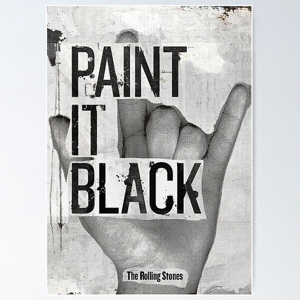 The Rolling Stones - Paint It, Black ( lyrics ) 