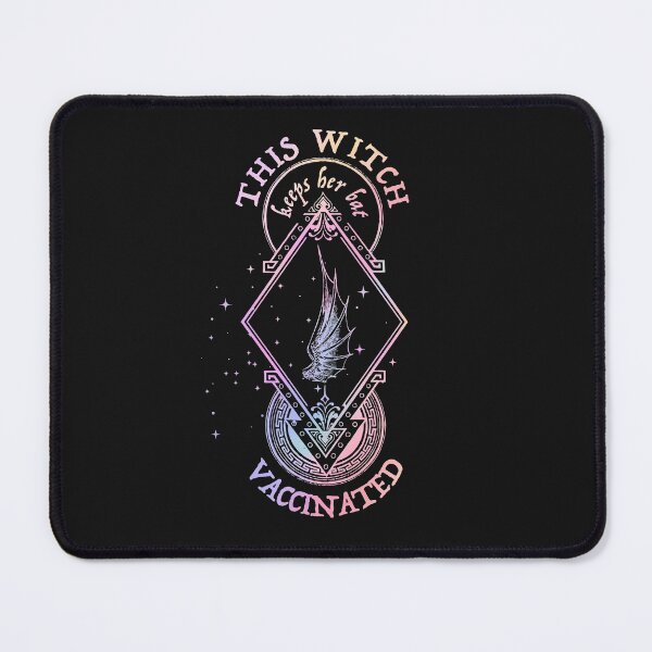 Item preview, This Witch Keeps Her Bat Vaccinated: For Vaccinated Witches (pastel goth) designed and sold by shi-RLY.