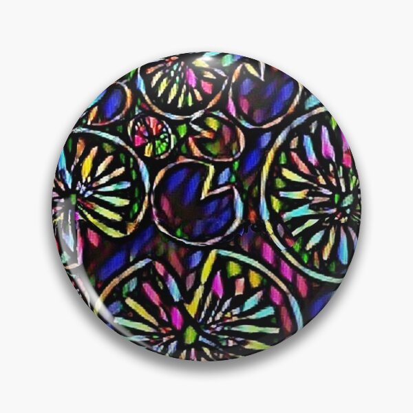 Item preview, mosaic, design trend, multicolour, black background, rhombuses, circles designed and sold by Maria Mihailova.