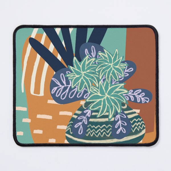 Item preview, Hamptons style abstract potted plant. designed and sold by LaBellCreative.