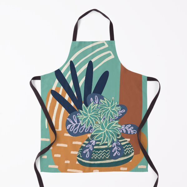 Item preview, Hamptons style abstract potted plant. designed and sold by LaBellCreative.