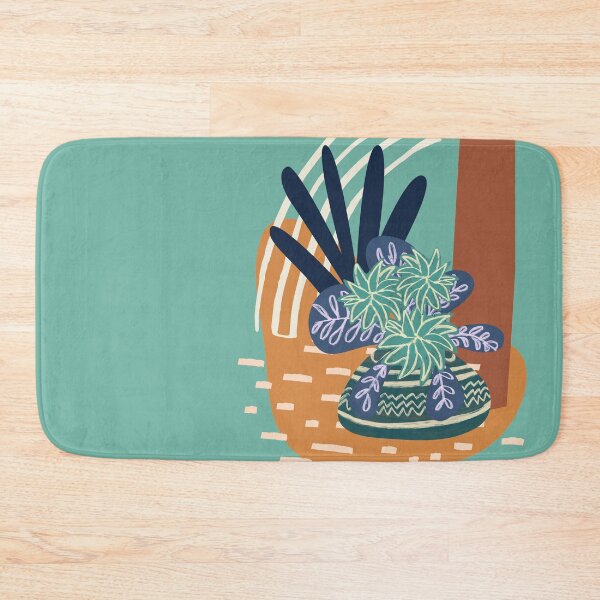 Item preview, Hamptons style abstract potted plant. designed and sold by LaBellCreative.