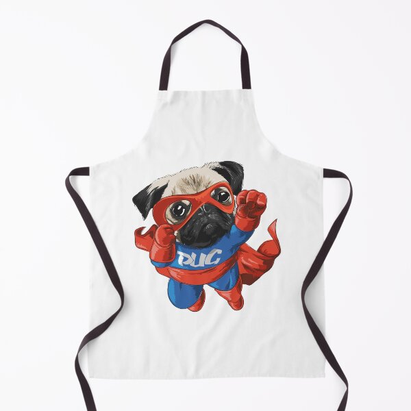 Item preview, Superhero Pug designed and sold by Vector Scout Lab.