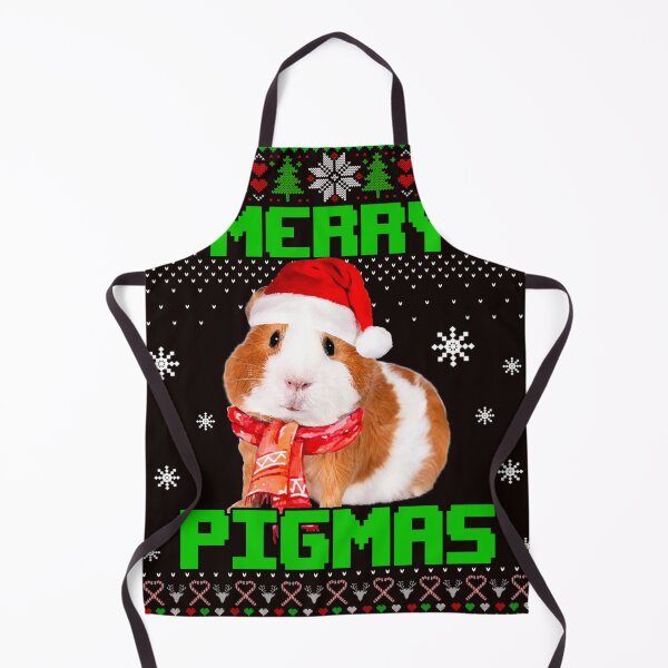 Item preview, Christmas Merry Pigmas Santa Hat Light In Snow designed and sold by MichaelBrowning.