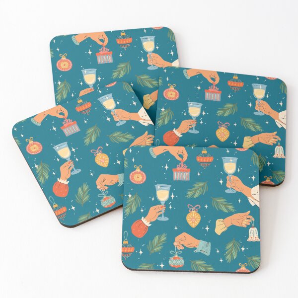 Item preview, Retro  Cartoon Festive  Christmas Pattern designed and sold by nouveaudecor.
