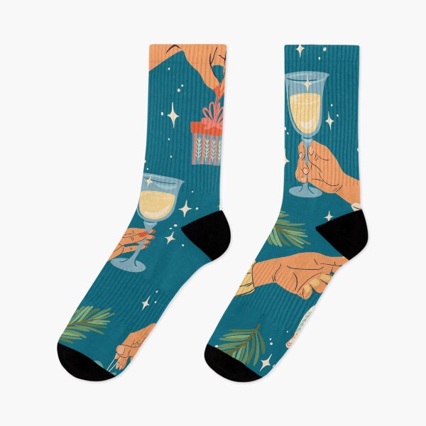 Item preview, Retro  Cartoon Festive  Christmas Pattern designed and sold by nouveaudecor.