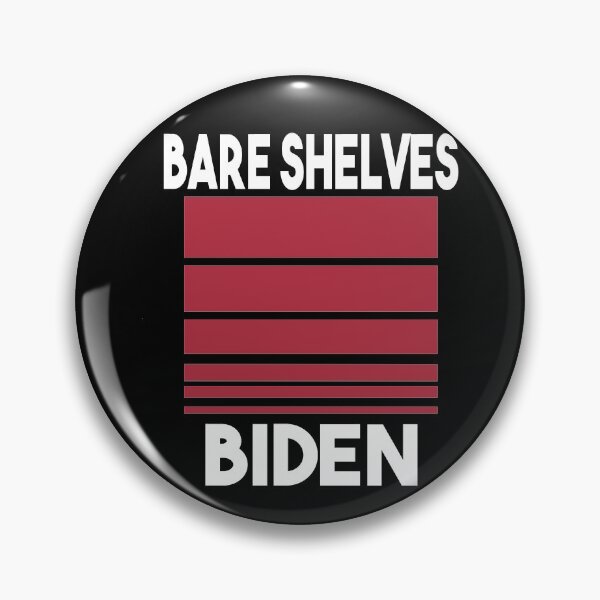 Item preview, Bare Shelves Biden, Vintage Impeach Biden designed and sold by Heddar Badreddine.