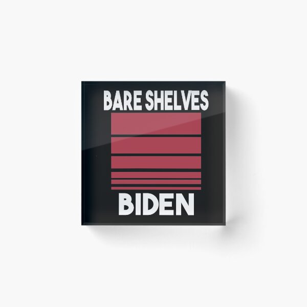 Item preview, Bare Shelves Biden, Vintage Impeach Biden designed and sold by Heddar Badreddine.