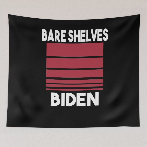 Item preview, Bare Shelves Biden, Vintage Impeach Biden designed and sold by Heddar Badreddine.