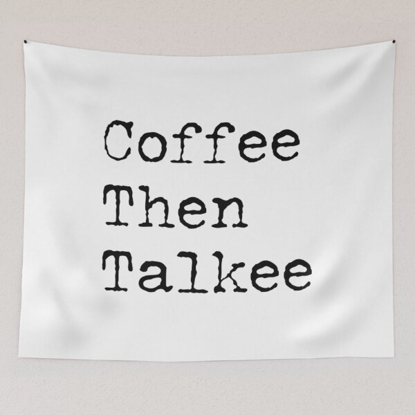Item preview, Coffee Then Talkee designed and sold by ToddJJJ.