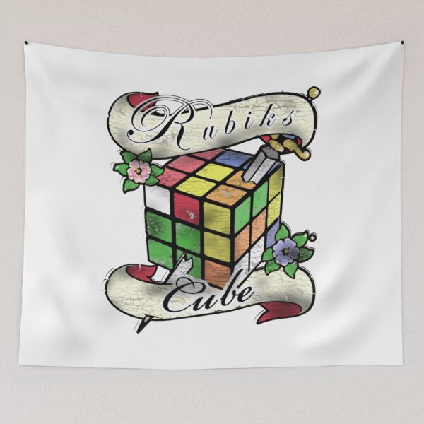 Artikelvorschau, Rubiks Tatoo Distressed entworfen und verkauft von kenshirt79.