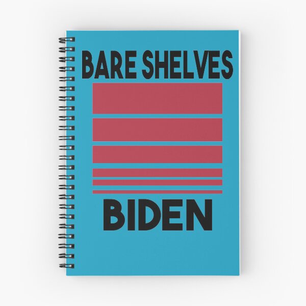 Item preview, Copy of Bare Shelves Biden, Vintage Impeach Biden designed and sold by Heddar Badreddine.