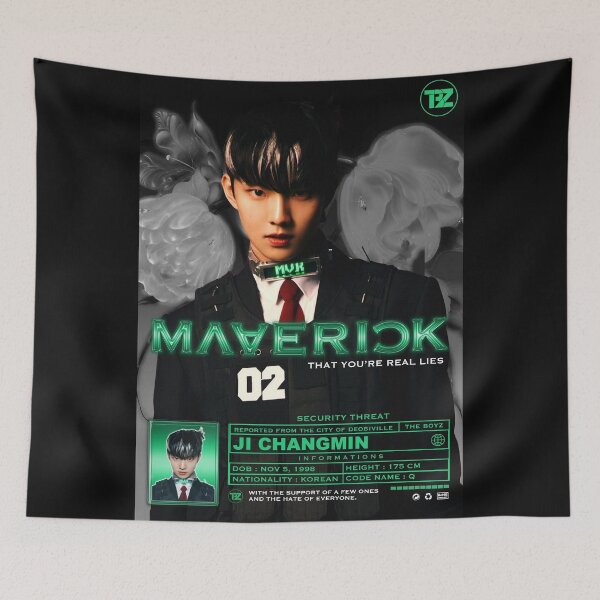 Item preview, Q (Changmin) | Maverick ! [The Boyz]  designed and sold by theboredmochi.