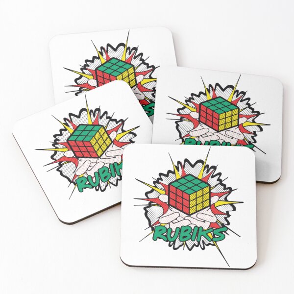 Aperçu de l'œuvre Style comique d'explosion de Rubiks créée et vendue par kenshirt79.