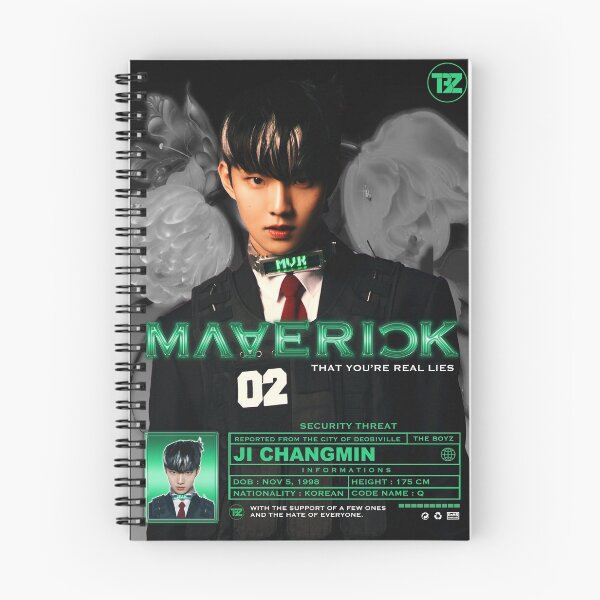 Item preview, Q (Changmin) | Maverick ! [The Boyz]  designed and sold by theboredmochi.