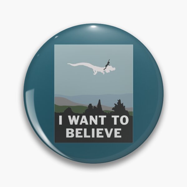 Item preview, I Want to Believe In Falkor designed and sold by shopbapbjnh.