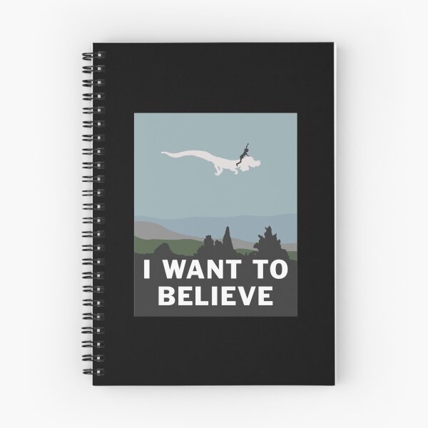 Item preview, I Want to Believe In Falkor designed and sold by shopbapbjnh.