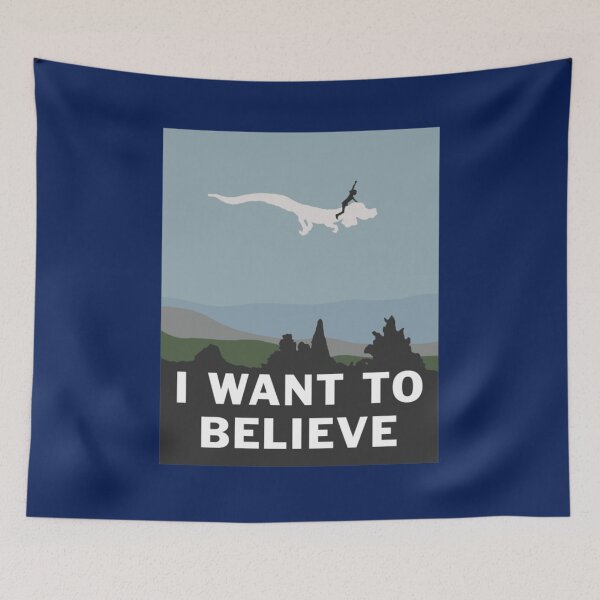 Item preview, I Want to Believe In Falkor designed and sold by shopbapbjnh.