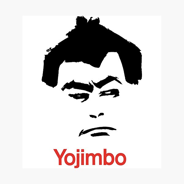 Item preview, Angry the face Toshihiro Mifune Akira Kurosawa poster designed and sold by KatheSera2025.