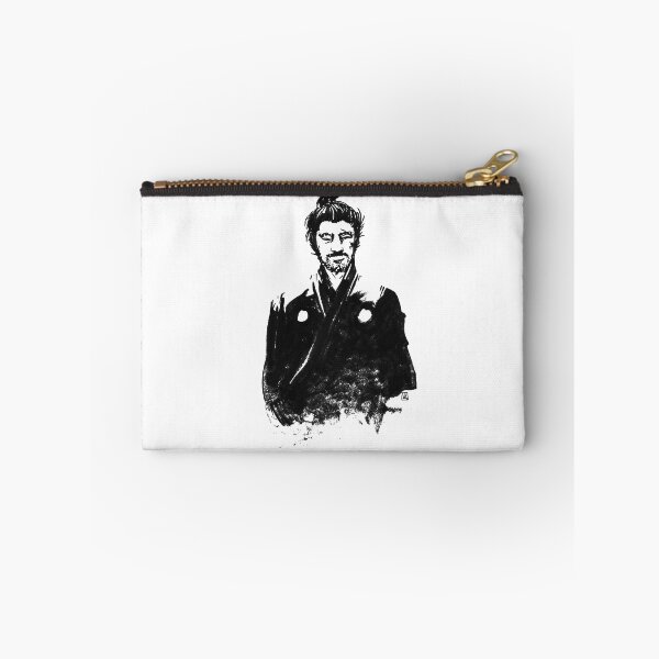 Item preview, Black Toshihiro Mifune Akira Kurosawa poster designed and sold by KatheSera2025.