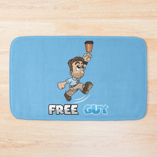 Item preview, Free Guy - Guy Mario jumping for coffee  designed and sold by LoganMDesigns.