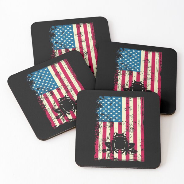 Item preview, Frog American Flag USA Patriotic 4th Of July Gifts  designed and sold by Helennancy100.