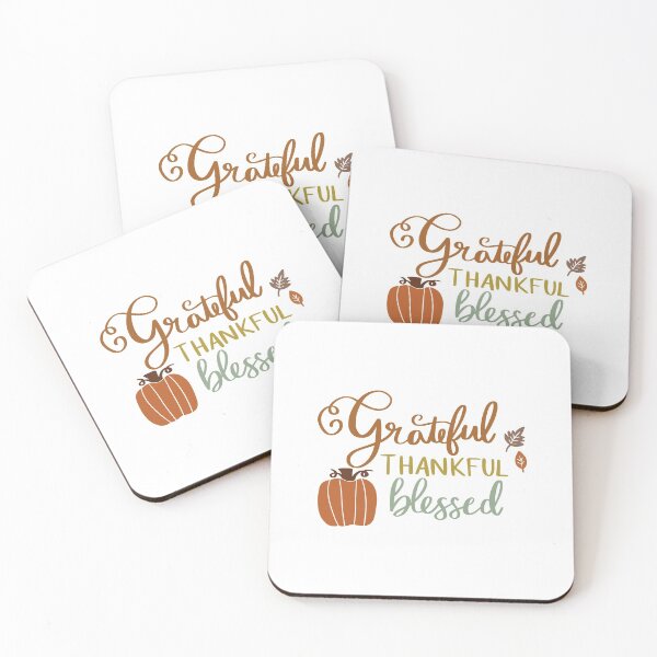 Item preview, Grateful Thankful Blessed designed and sold by AshleysBazaar.
