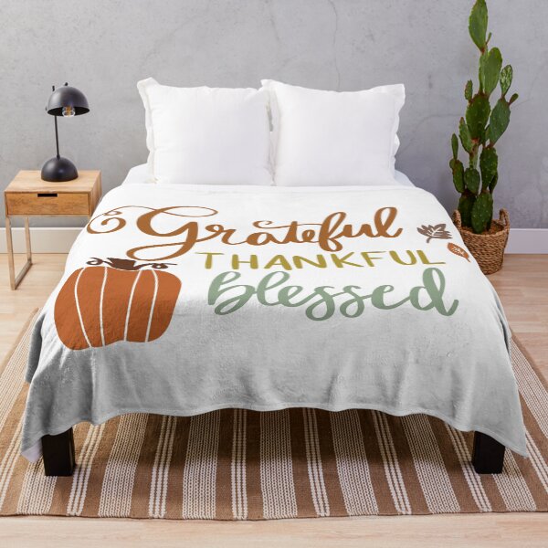 Item preview, Grateful Thankful Blessed designed and sold by AshleysBazaar.