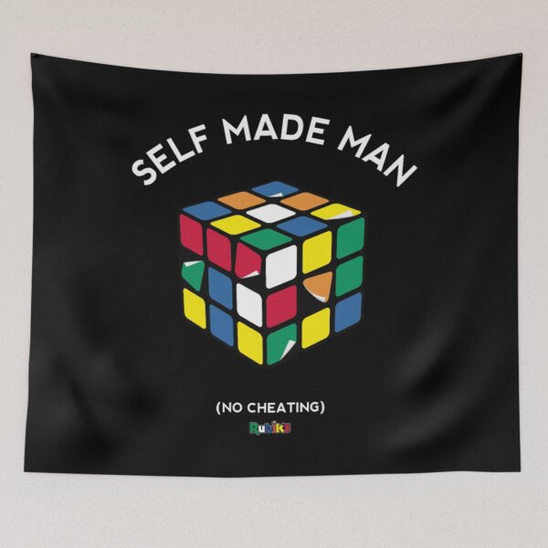 Aperçu de l'œuvre Rubiks Self Made Man Pas de tricherie créée et vendue par kenshirt79.