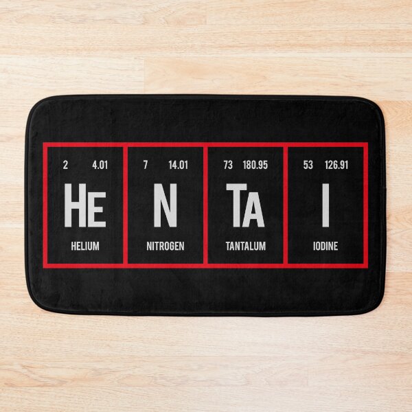 Item preview, Hentai - Periodic Table of Elements designed and sold by Distrowlinc.