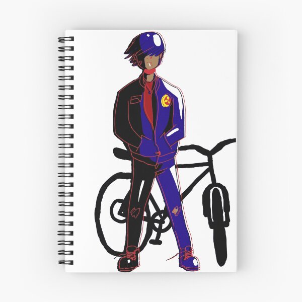 Item preview, Biker With a Normal Bike and a Bomb(er) Jacket designed and sold by oh-bear.