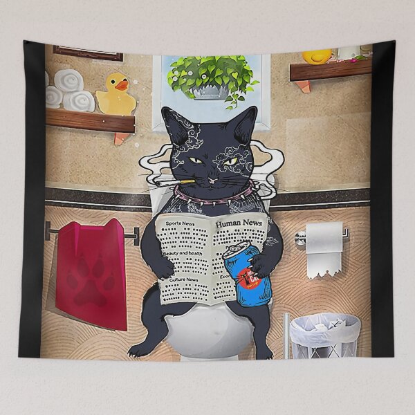 Item preview, Black Cat Meme designed and sold by Patricia Layman.