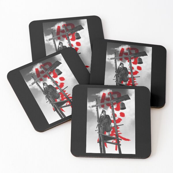 Item preview, Yojimbo red kanji Akira Kurosawa poster designed and sold by KatheSera2025.