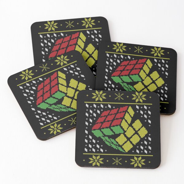 Aperçu de l'œuvre Rubiks laid Noël créée et vendue par kenshirt79.
