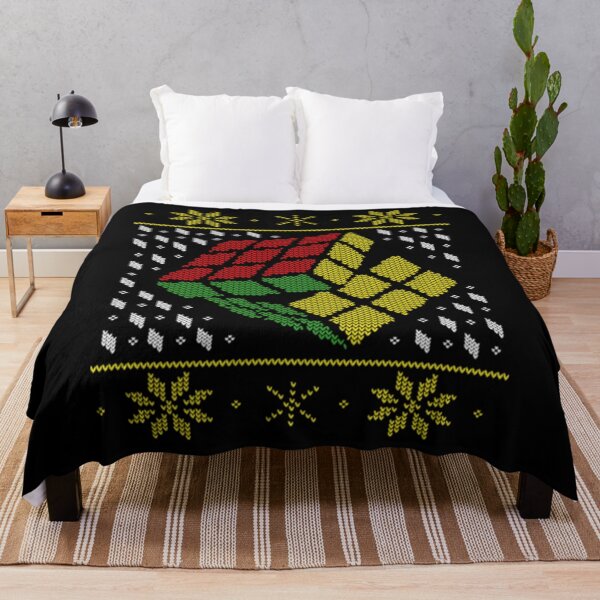 Aperçu de l'œuvre Rubiks laid Noël créée et vendue par kenshirt79.