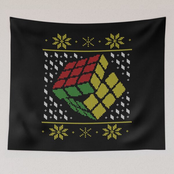 Item preview, Rubiks fea Navidad designed and sold by kenshirt79.
