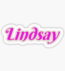 Lindsay: Stickers | Redbubble