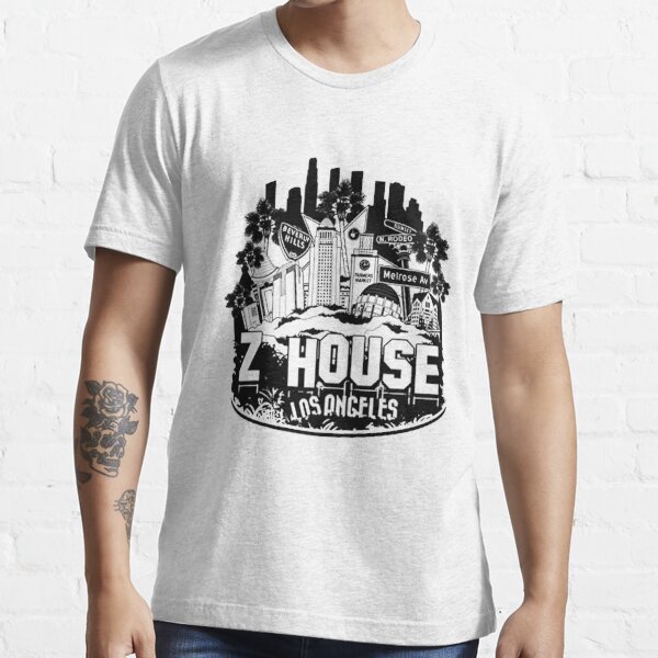 Z House Hollywood Los Angeles Cotton Graphic T-Shirt Essential T