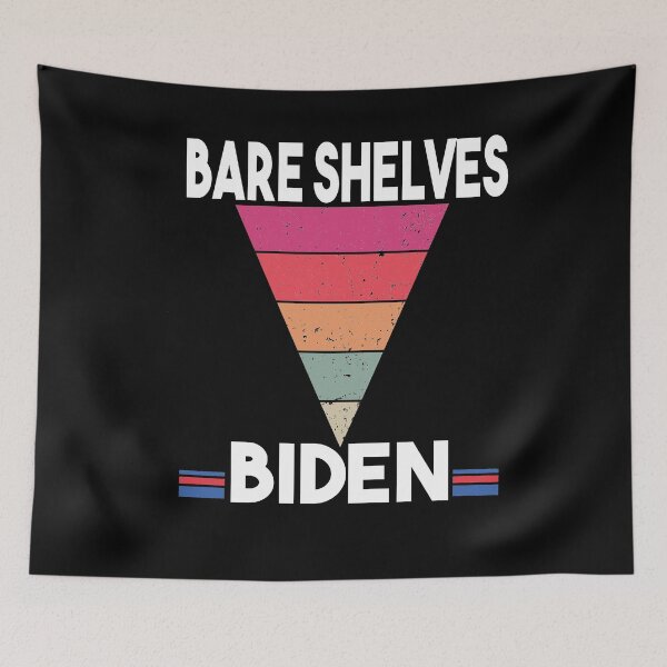 Item preview, Bare Shelves Biden, Vintage Impeach Biden designed and sold by Heddar Badreddine.