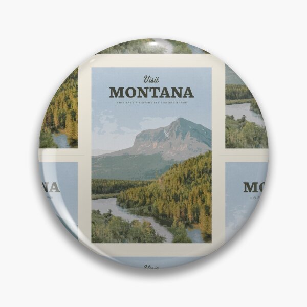 Item preview, Visit Montana designed and sold by Mercury Club.