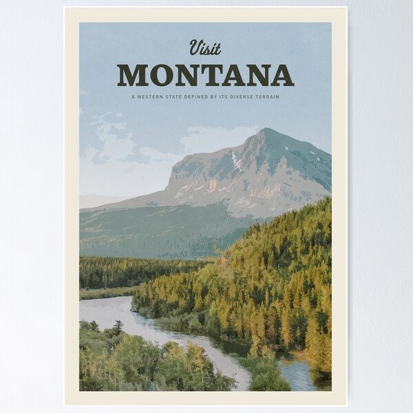 Item preview, Visit Montana designed and sold by CallumGardiner.